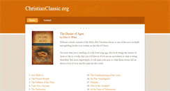 Desktop Screenshot of christianclassic.org