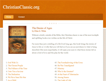 Tablet Screenshot of christianclassic.org